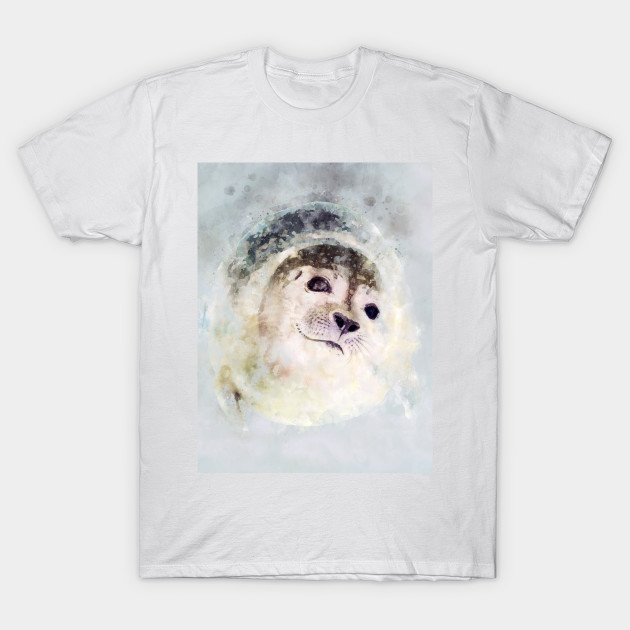 Watercolour seal